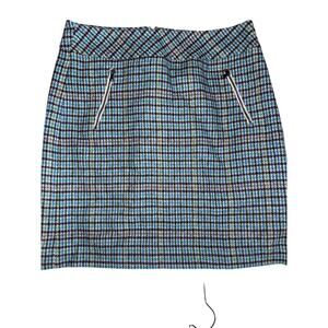 TALBOTS PETITE wool blend skirt 4 Petite